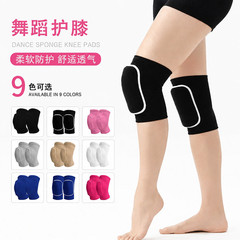 Dance Kneecap Thickened Sponge Dancing Special Kneeling Light Anti-Collision Protection Knee Children Women's Sponge Kneecap