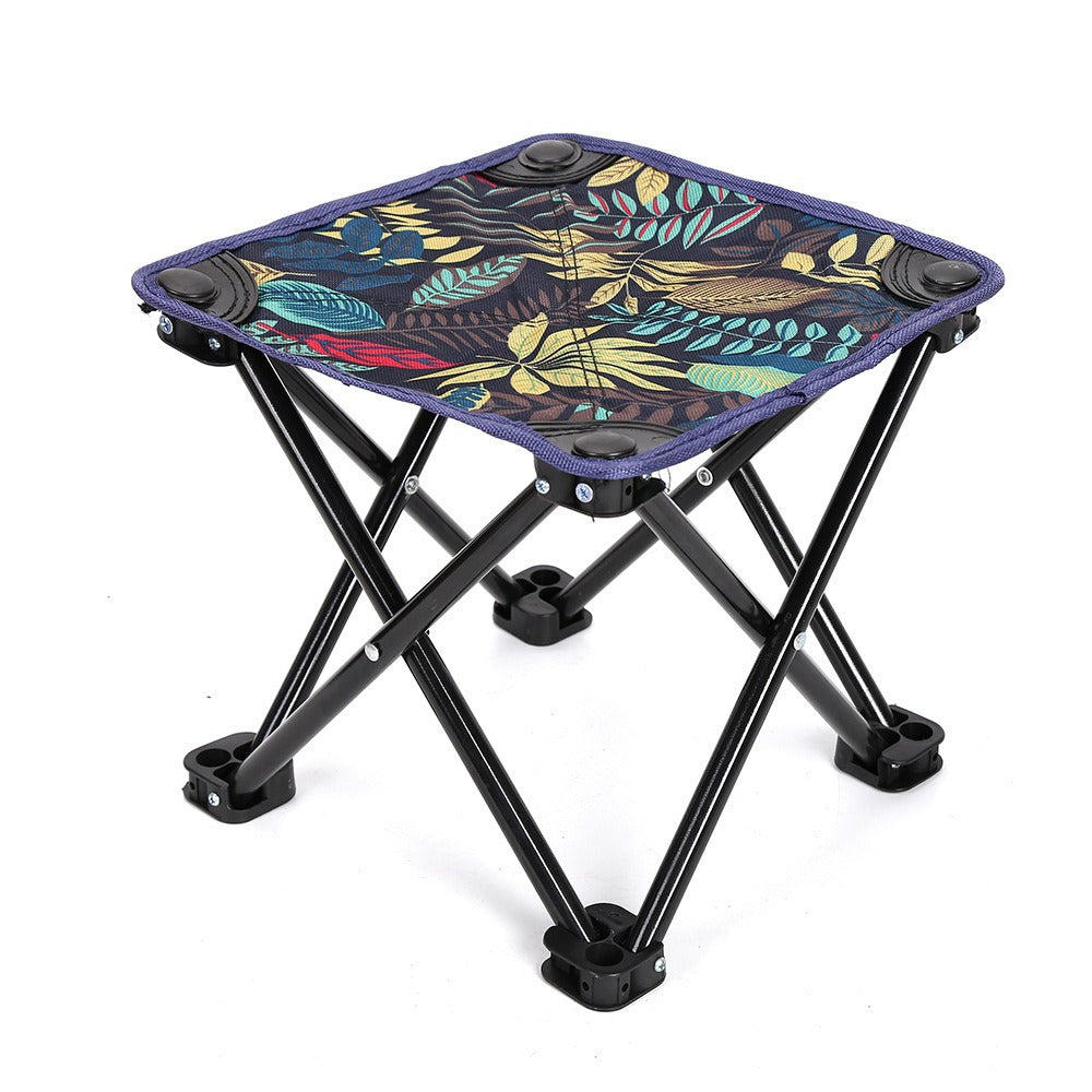 Folding Stool Outdoor Camping Picnic Travel Portable Portable Fishing Small Maza Outdoor Stall Folding Chair