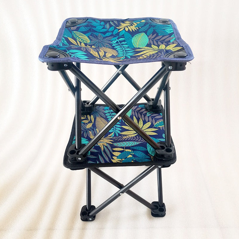 Folding Stool Outdoor Camping Picnic Travel Portable Portable Fishing Small Maza Outdoor Stall Folding Chair