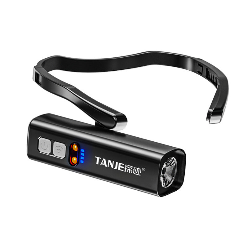 New Ear-Mounted Headlight Strong Light Super Bright Charging Outdoor Mountaineering Fishing Special Endurance Super Long Induction Head-Mounted