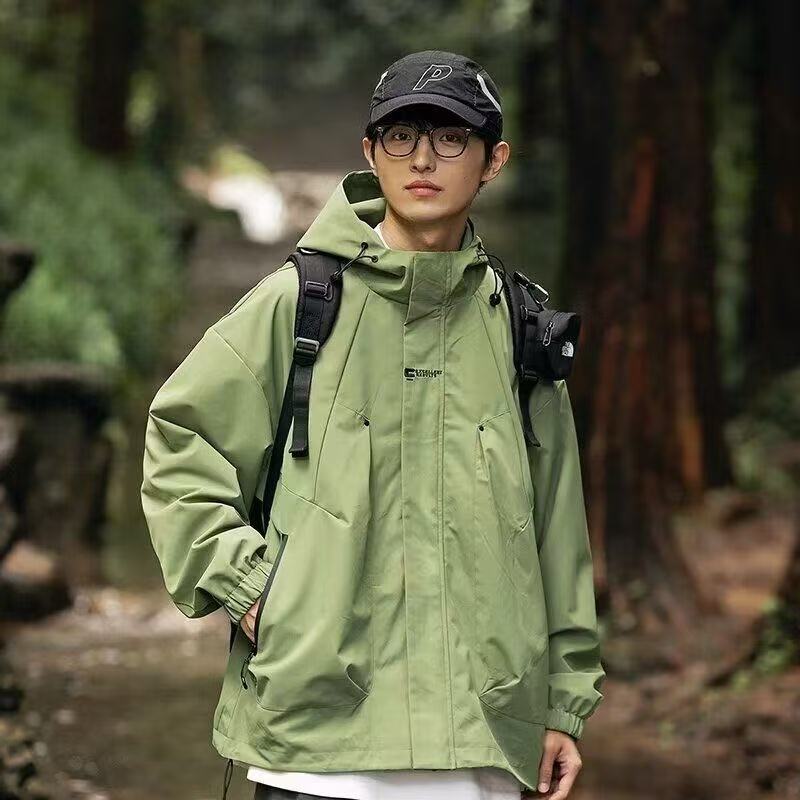 2025 New Jacket Men's Spring and Autumn Fashion Brand Men's Workwear Ruan Handsome Jacket Men's Spring and Autumn Jacket