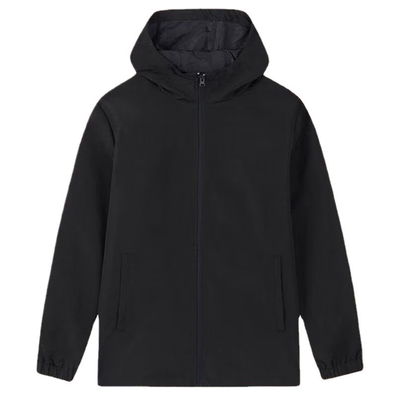 Sports Jacket Men's Spring and Autumn Hooded Jacket Korean Style Outdoor Casual Loose Large Size Jacket Couple Wear Windbreaker Fashion