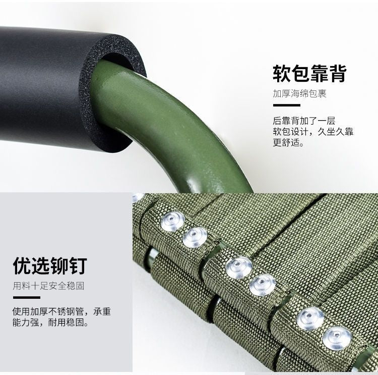 Portable Small Mazar Folding Fishing Stool Home Outdoor Adult Train Backrest Folding Chair Children Stool Wholesale