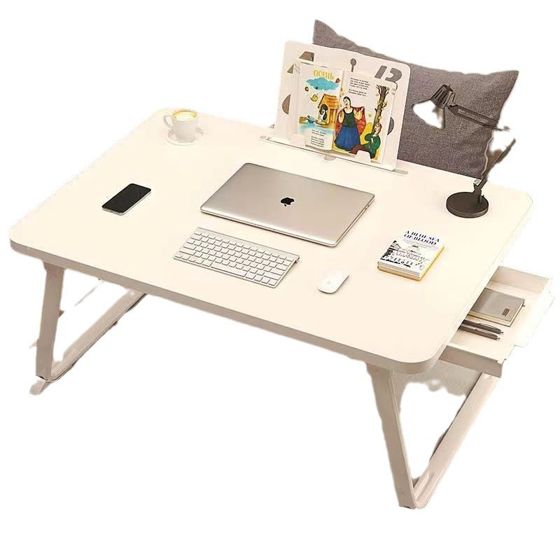 Laptop Desk Bed Small Table Foldable Dormitory Study Desk Lazy Artifact Simple Desk Wholesale