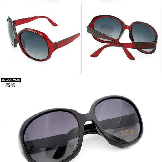 3113 Hilton Large Frame Sunglasses Women's Sunglasses Sunglasses Frog Glasses Wholesale UV400 National Style