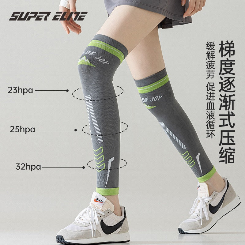 Sports over-the-Knee Pressure Socks Professional Running Calf Socks Leg Shaping Fitness Leggings Socks Long Yoga Sheath
