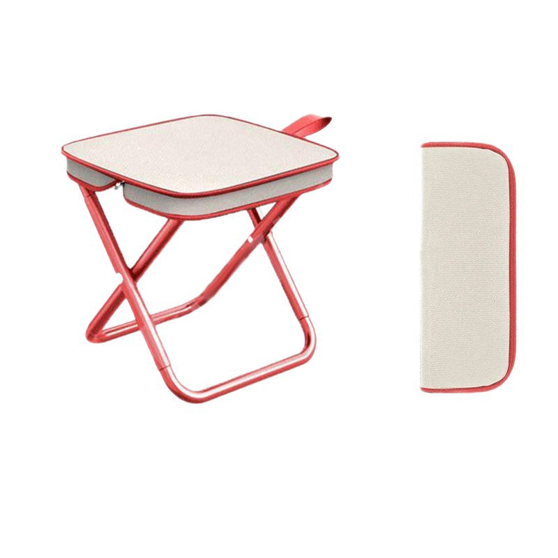 Outdoor Folding Stool Portable Fishing Chair Train Small Stool Camping Chair Folding Chair Camping Small Bench