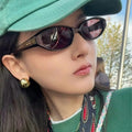 Song Zuer Same Style Monica Sunglasses Women's High-Grade Face-Looking Small UV-Proof GM Sunglasses UV400 Sun Protection