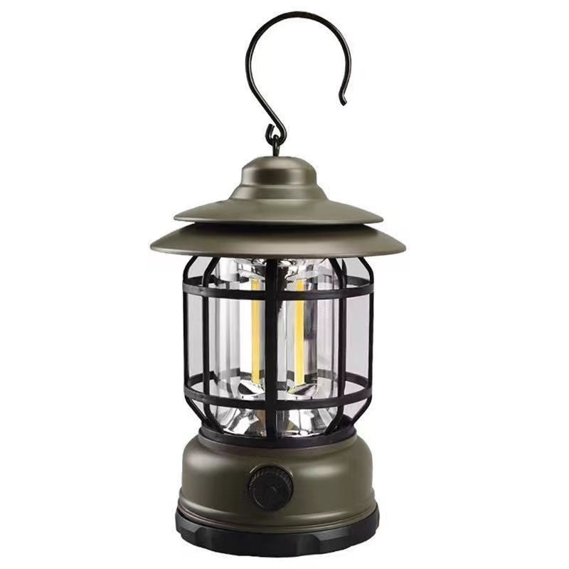 Camping Lamp Camping Lamp Multifunctional Lantern Led Tent Lamp Camping Lamp Emergency Lighting Lamp Wholesale Retro Lantern