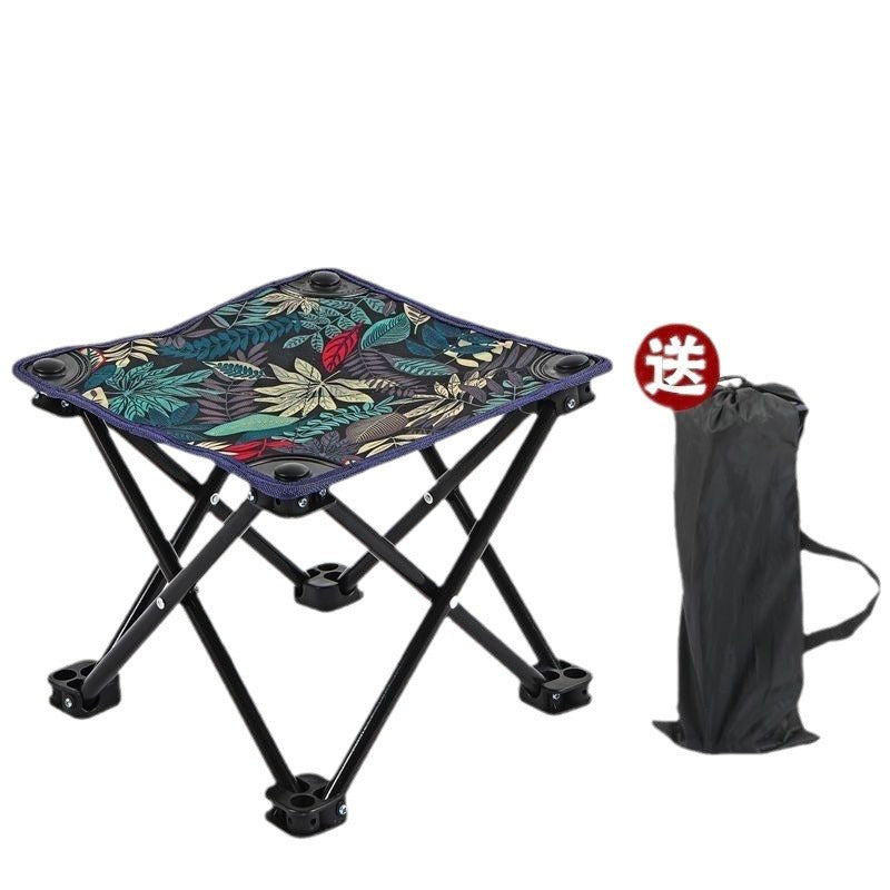Folding Chair Outdoor Portable Stool Camping Fishing Chair Beach Bench Wholesale Outdoor Folding Chair