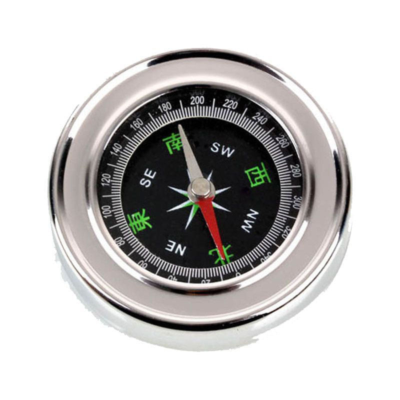 Outdoor Stainless Steel Compass North Needle Portable Outdoor Camping Mountaineering Travel Stainless Steel Compass