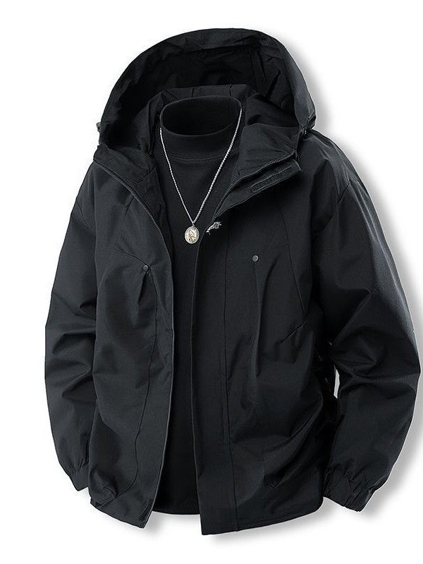 Handsome Outdoor New Jacket Men's and Women's Spring and Autumn Thin Mountaineering Clothing Sports Casual Jacket Men's Windproof Waterproof Men's