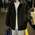 Spring and Autumn New Men's Jacket Jacket Youth Loose Hong Kong Style Jacket Jacket Men's Jacket