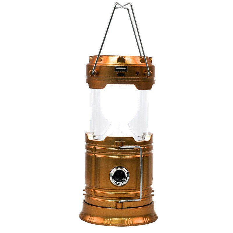 5800 Camping Light Solar Multifunctional Portable Lantern Outdoor Emergency Tent Light Lighting Stall Camping Light