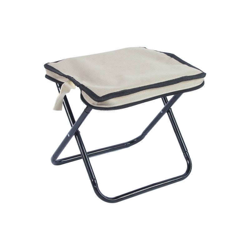 Outdoor Handbag Stool Portable Folding Chair Pencil Case Small Maza Camping Subway Train Seat-Free Small Stool Outdoor Mini Stool