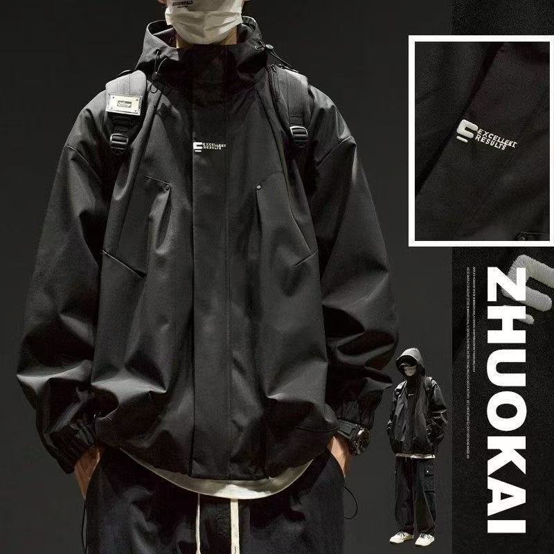 2025 New Jacket Men's Spring and Autumn Fashion Brand Men's Workwear Ruan Handsome Jacket Men's Spring and Autumn Jacket