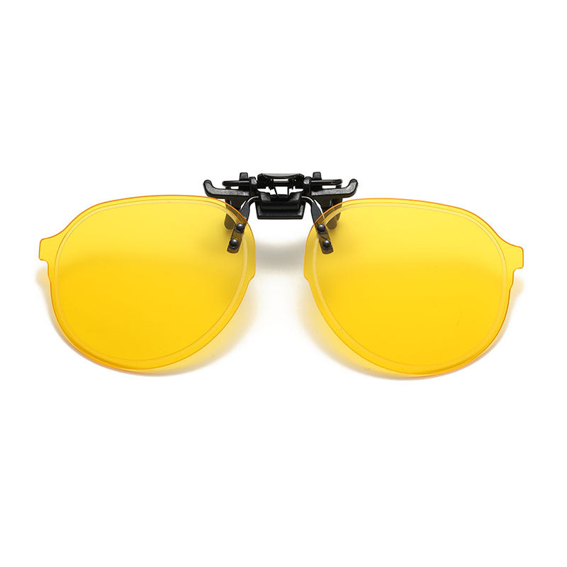 PC Explosion-Proof Fashion Sunglasses Clip Myopia Sunglasses Driver Glasses Clip Driving Night Vision Goggles Wholesale