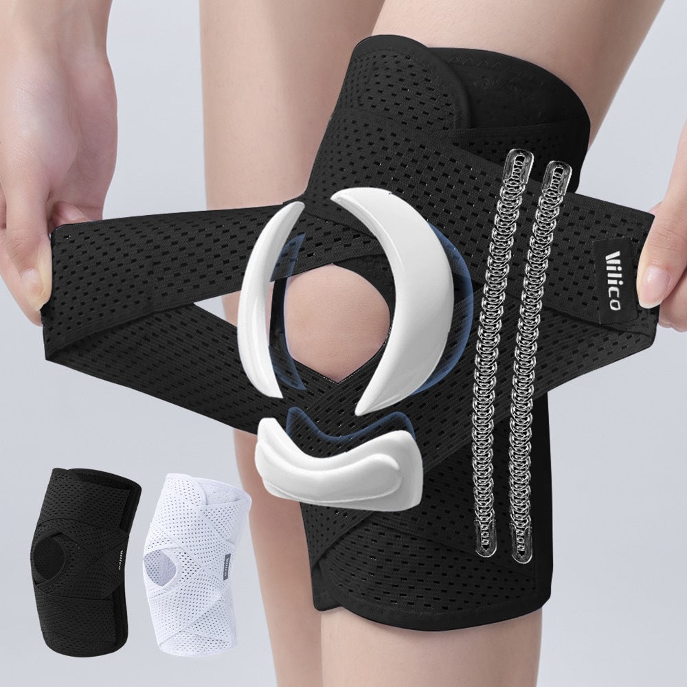 Japan's Sixth Generation Menisci Kneecap Sports Running Basketball Mountaineering Protection Knee Kneecap Belt Breathable Lightweight
