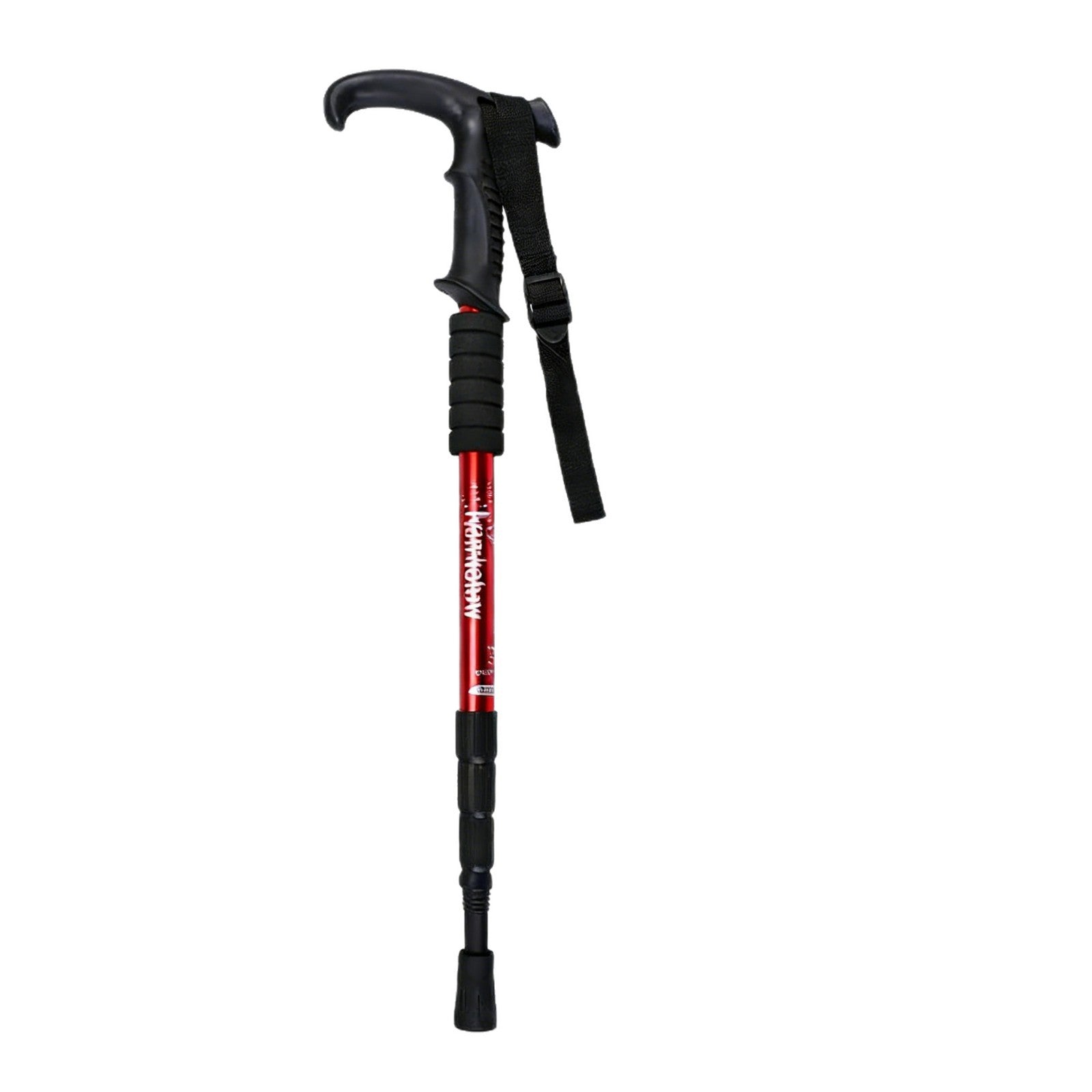 Hiking Trekking Pole Telescopic Rod Outdoor Walking Stick Mountain Climbing Unisex Professional Non-Slip Trekking Pole Aluminum Alloy Walking Stick