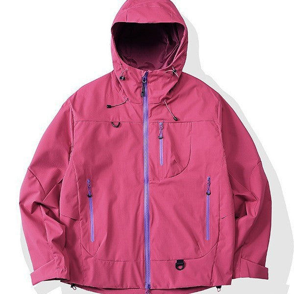 Mountain Outdoor Purple Jacket Wholesale Coat for Women 2026 New Windproof Waterproof Mountaineering Clothes Hiking