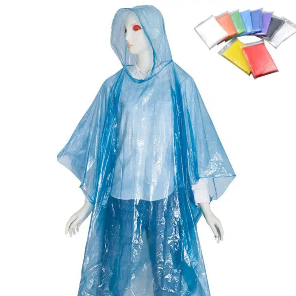 Wholesale Supply PE Brand New Material Disposable Adult Cape Raincoat Easy to Carry, Affordable and Inexpensive