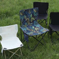Outdoor Folding Chair Fishing Stool Art Sketch Ultra-Light Portable Camping Barbecue Chair Internet Celebrity Stall Chair