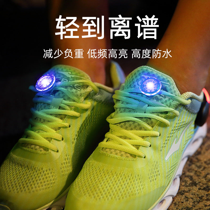 Wholesale Sports Running Light LED Flashing Shoes Clip Light Mini Night Running Warning Light Clip Camping Tent Light