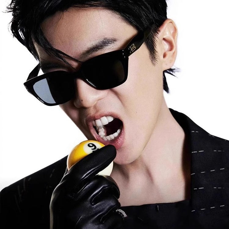 2025 New Zhang Ruoyan Same GM Sunglasses Men's Sun Protection UV Protection Sunglasses Women's High-Grade