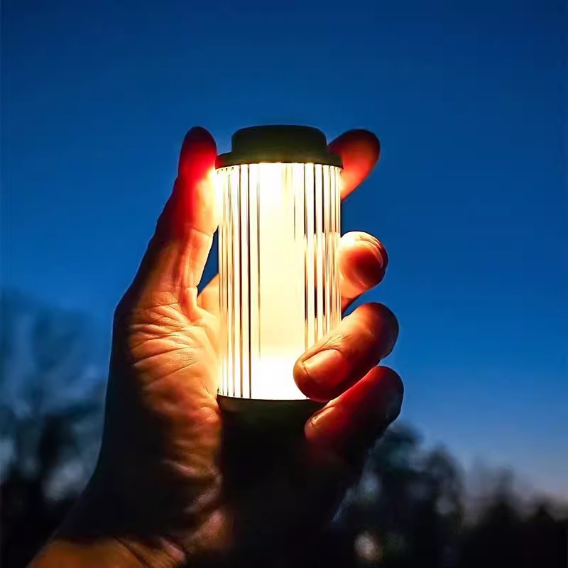 Camping Light Tail Magnetic Suction Can Be Equipped with Bracket Long Endurance Emergency Light Outdoor Camping Light Atmosphere Light Tent Hanging Light