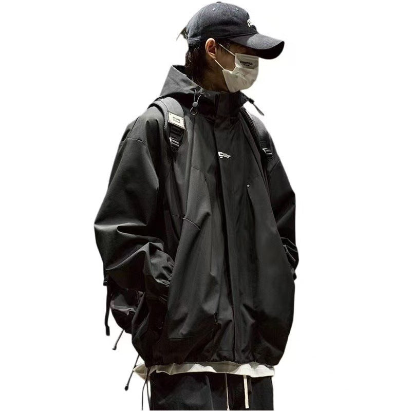 2025 New Jacket Men's Spring and Autumn Fashion Brand Men's Workwear Ruan Handsome Jacket Men's Spring and Autumn Jacket