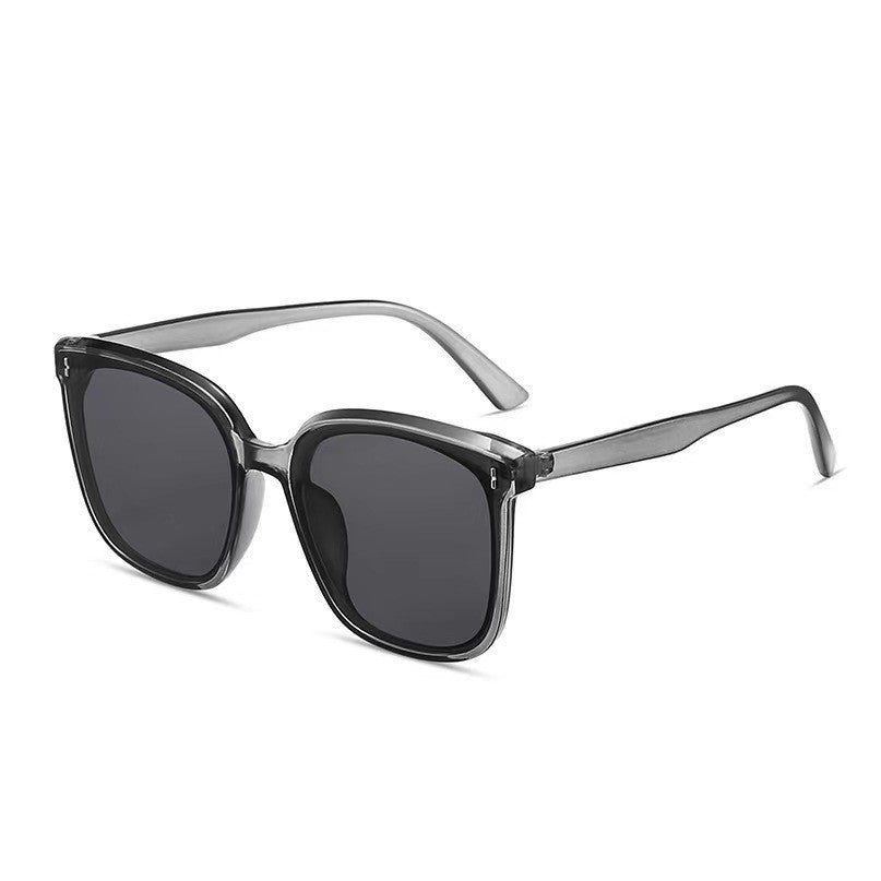 New Summer UV-Proof Sunglasses Women's Beige Nail Sunglasses Men's Factory Wholesale TikTok Same Style