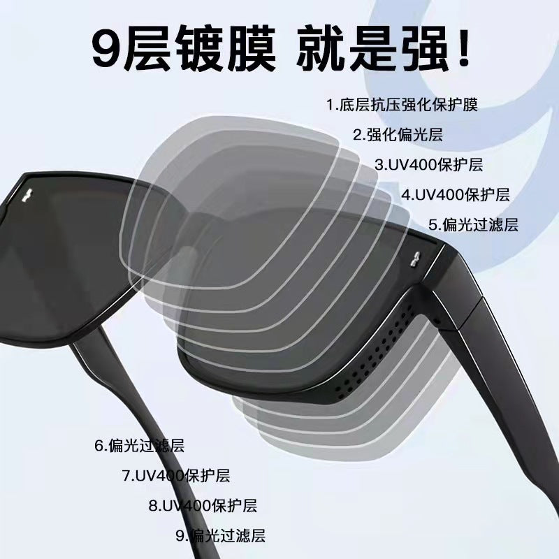 Polarized Sunglasses for Men and Women Set Myopia Glasses One Mirror Two Driving Fashion Summer Sun Protection Sunglasses