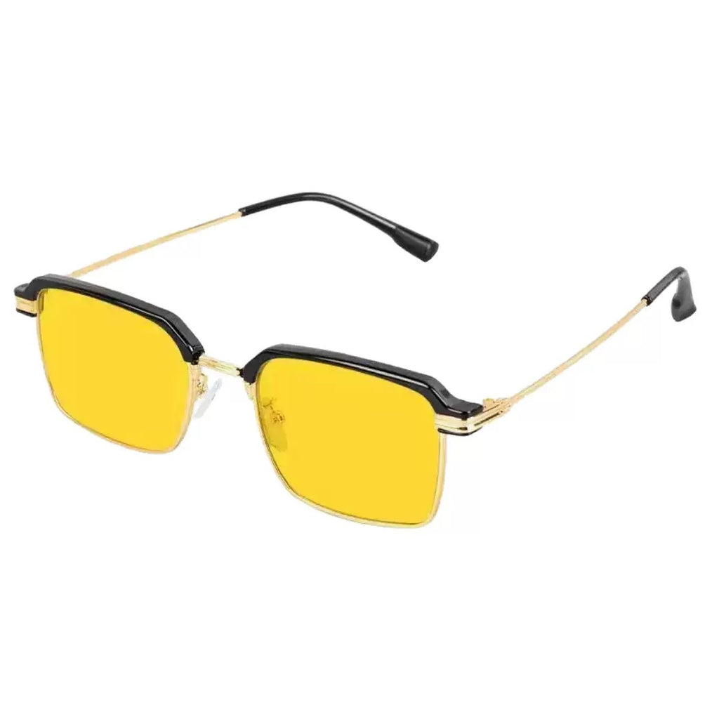 Fashion Driving Sunglasses Day and Night Dual-Use Fishing Men's Color Changing Sunglasses Eyebrow Frame High-Grade Goggles