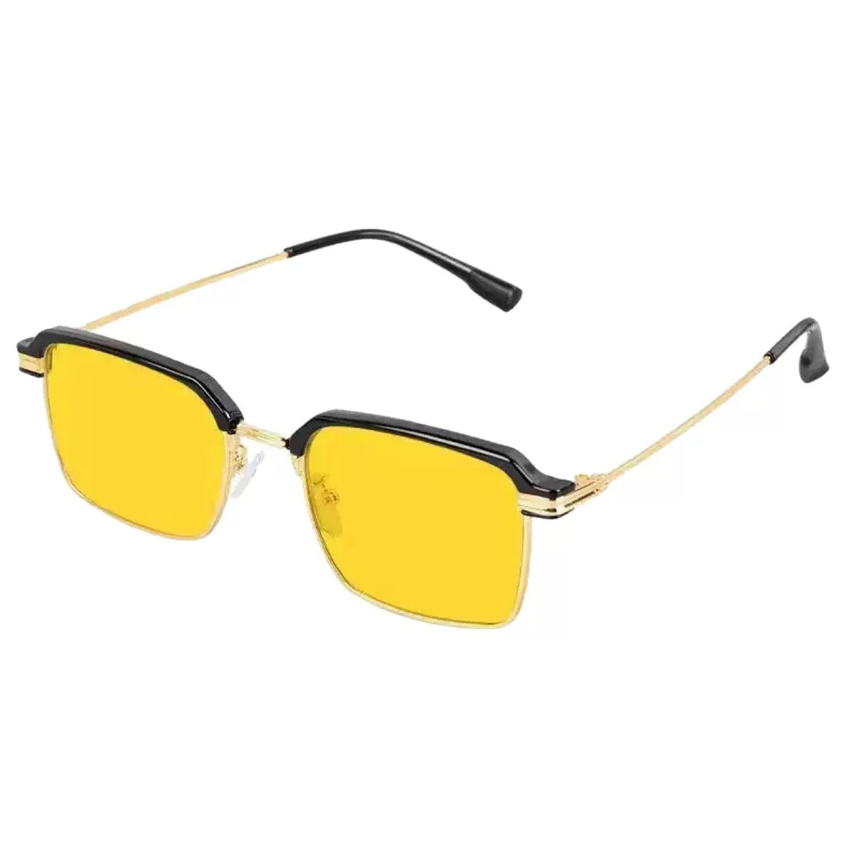 Fashion Driving Sunglasses Day and Night Dual-Use Fishing Men's Color Changing Sunglasses Eyebrow Frame High-Grade Goggles