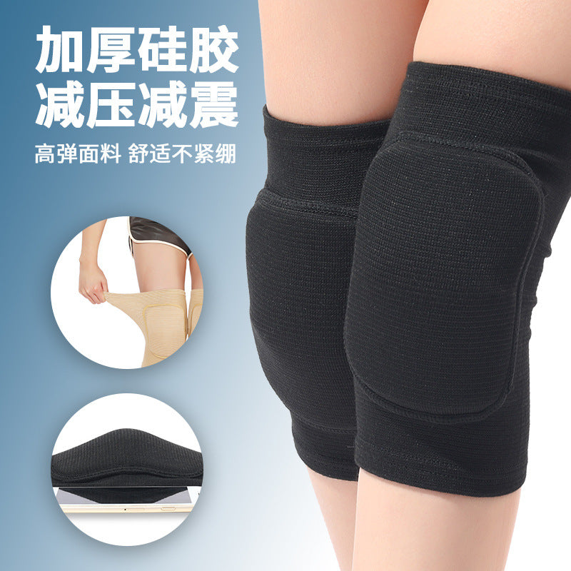Dance Kneecap Dancing Special Thickened Anti-Collision Knee Pad Wear-Resistant Sponge Kneecap Yoga Breathable Non-Slip Kneecap Wholesale